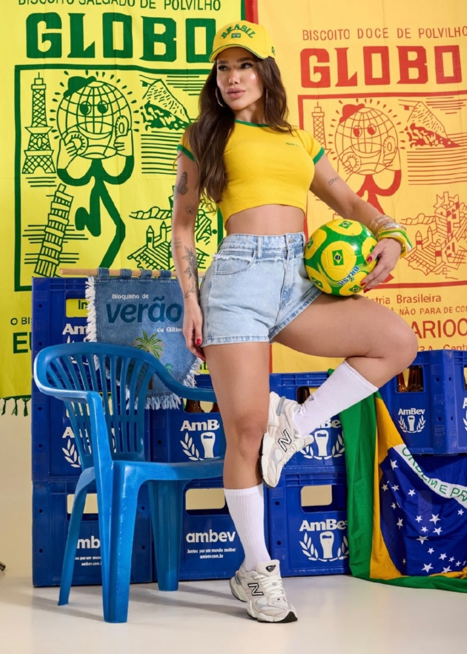 Shorts jeans cos duplo