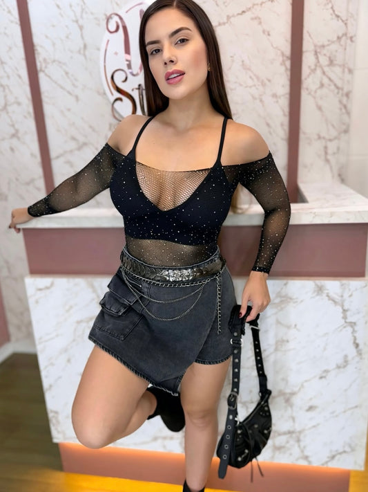 Body de strass