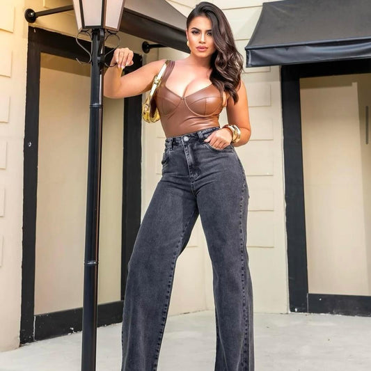 Calça Wide Leg