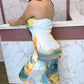 Vestido mídi em tule branco