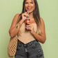 Shorts Jeans Grafite Estonado