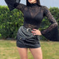 Body renda manga flare