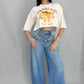Calça Pantalona Jeans...