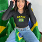Cropped Seleção com luvinha...