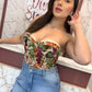 Corset estampado