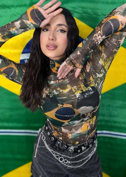 Body Tule Seleção...