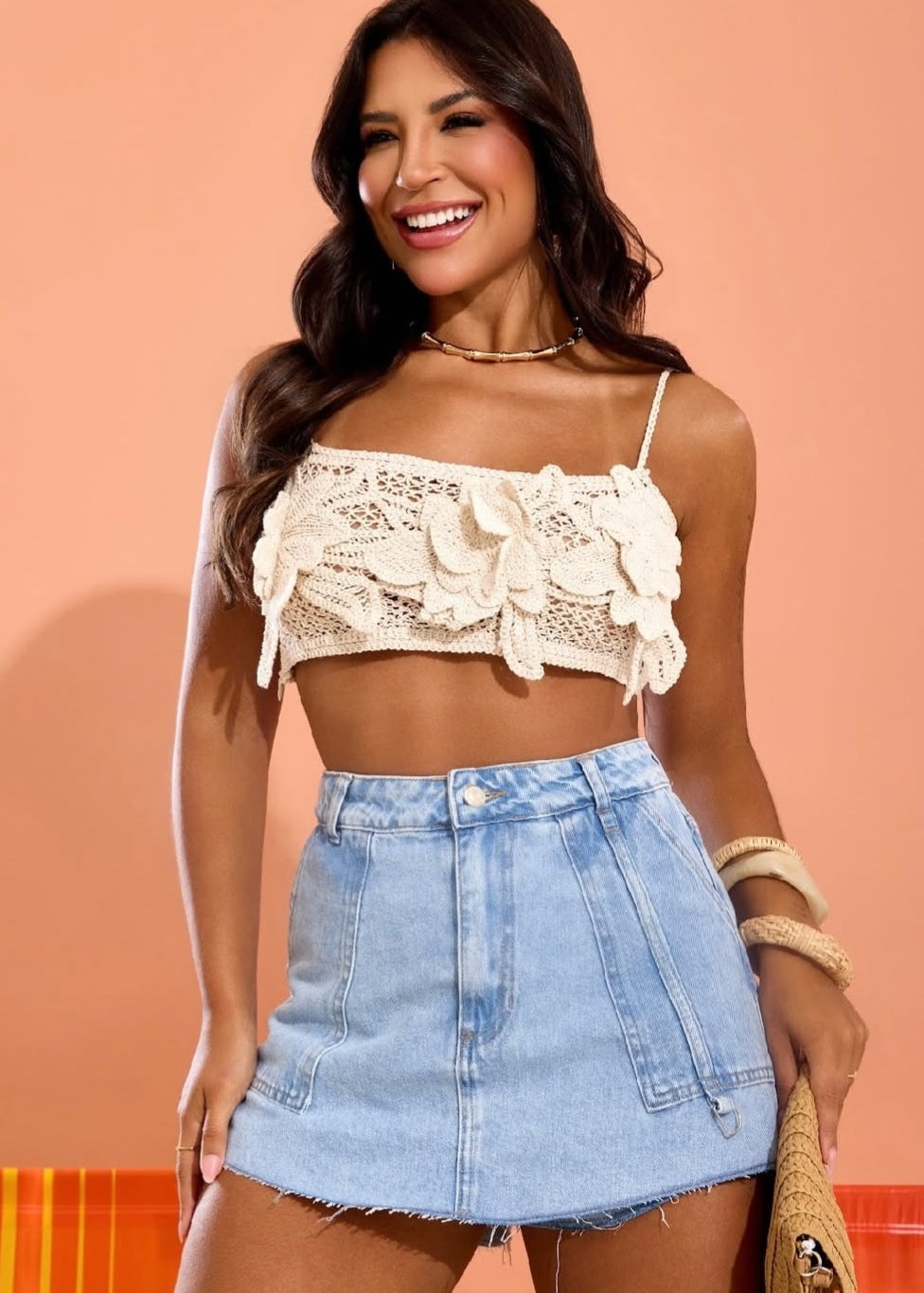Saia jeans cancún