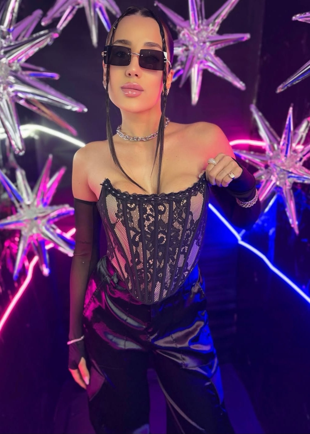 Corset Mônaco em renda...