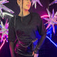 Maxi T-Shirt strass...